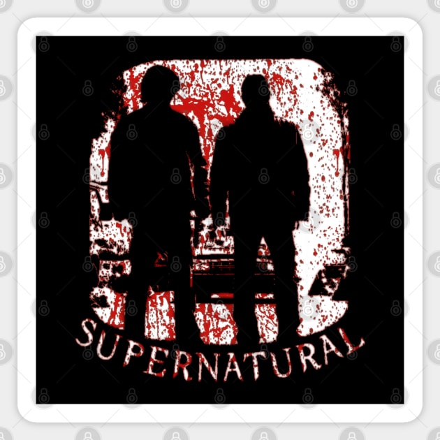 SPN - SAM AND DEAN BLOOD Sticker by GreatSeries